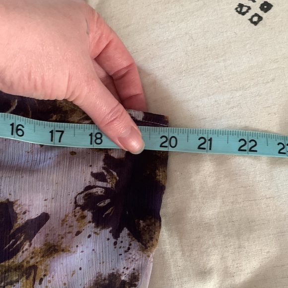 NWT Simply Vera Wang hi-lo abstract floral dress M - Picture 12 of 13